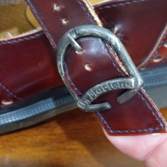 Vintage 90's Dr. Martens T Strap Mary Janes ~ Size 5 UK / 7 US ~ 8306, AW 004 - Picture 4 of 15